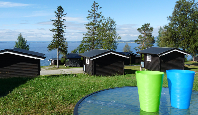 Campingplatz in Malvik1 Campingplatz mit Hütten