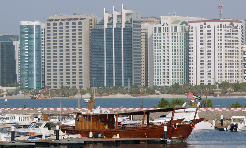 Hochhäuser in Abu Dhabi