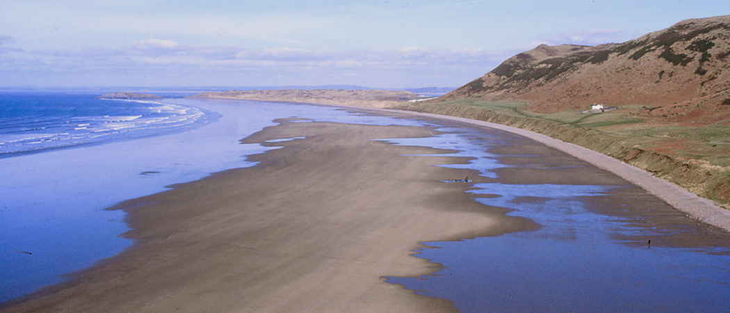 Rhossili Beach auf Gower