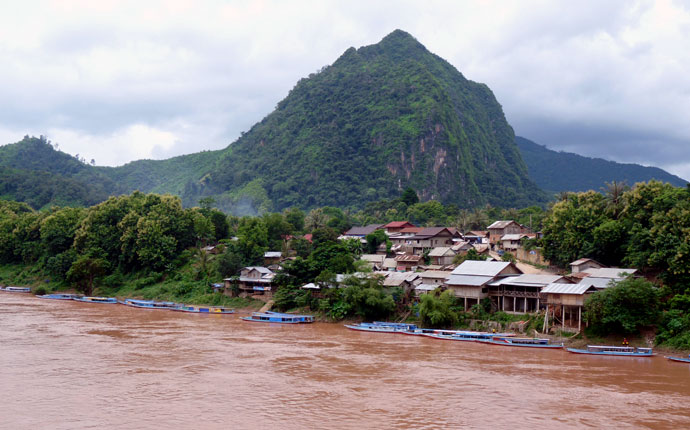 Laos Wasserfälle