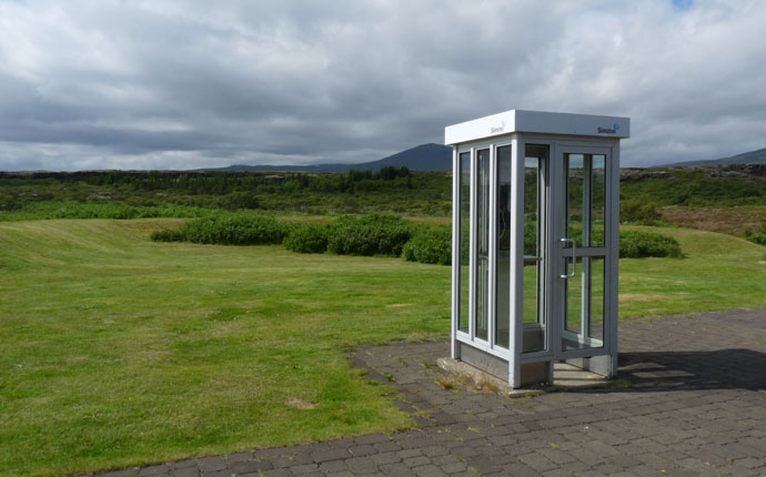 Telefonzelle in Schottland