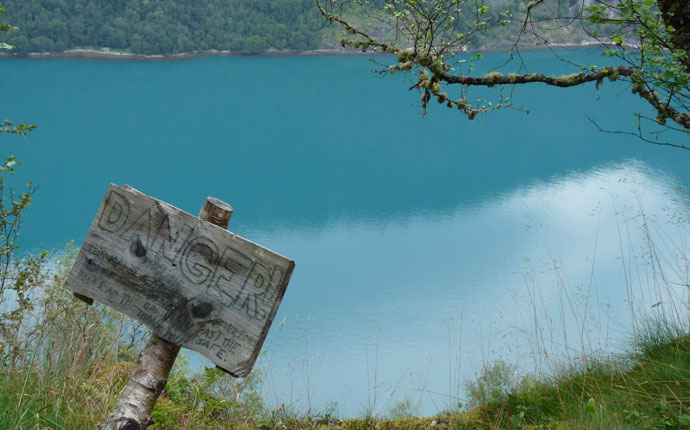 Wanderung am Geiranger-Fjord