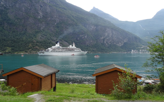 Wanderung am Geiranger-Fjord