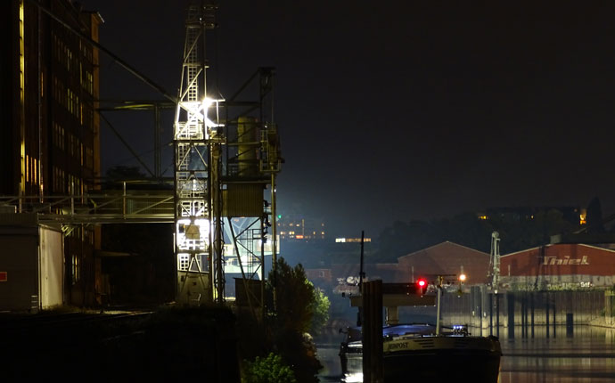 Nachtfotos Hafen
