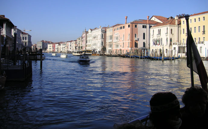 Venedig auf dem Vaporetto