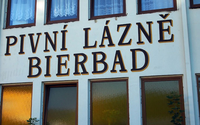 Bierbad Tschechien