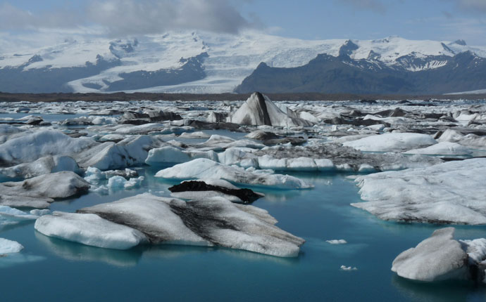 Gletschersee Jökulsárlón Island