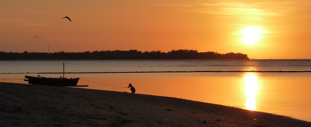 Sonnenuntergang Indonesien