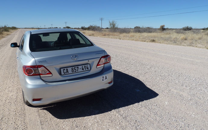 Mietwagen Namibia