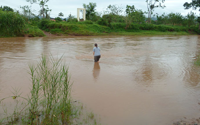 Fluss bei Luang Namtha