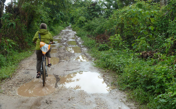 Mountainbike Luang Namtha