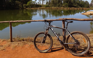 Mountainbiken im Mlilwane Wildlife Sanctuarye