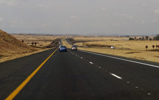 Autobahn in Südafrika