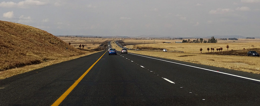 Autobahn in Südafrika