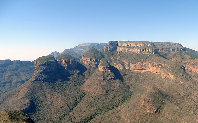 Three Rondavels am Blyde River Canyon