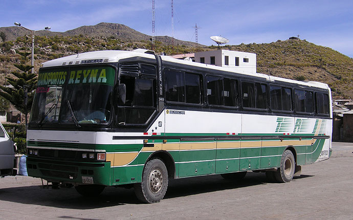 Ein Bus in Peru