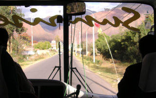Busfahrt in Peru