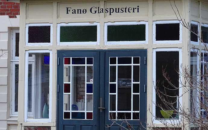 Eine Glaspusteri auf Fanö