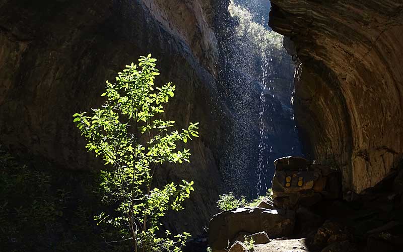 Wasserfall im Golden Gate Highland National Park, Drakensberge