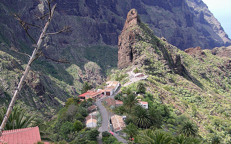 Das Bergdorf Masca auf Teneriffa