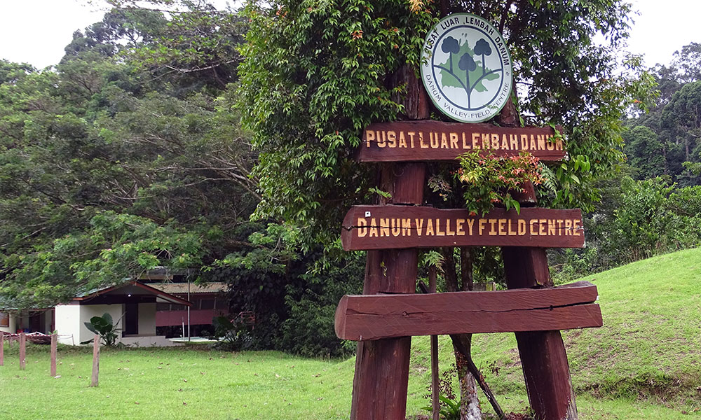 Schild des Danum Valley Field Centre