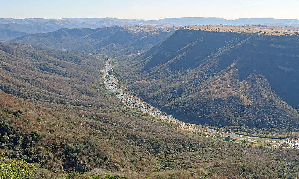 Blick über Oribi Gorge 