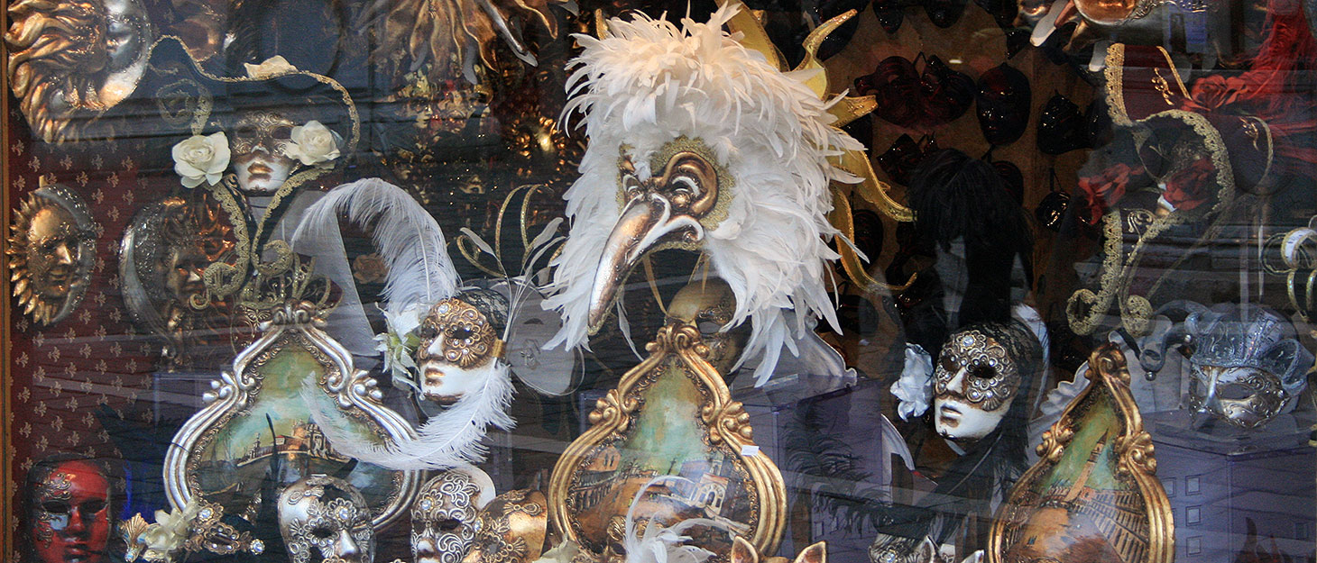 Masken in Venedig