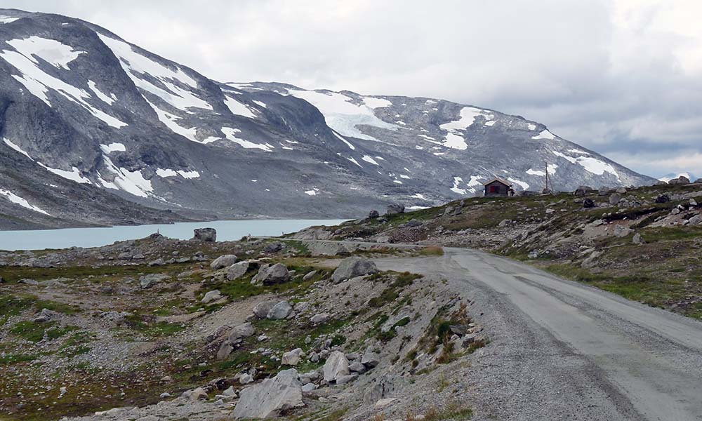 Kleine Schotterpiste in Norwegen