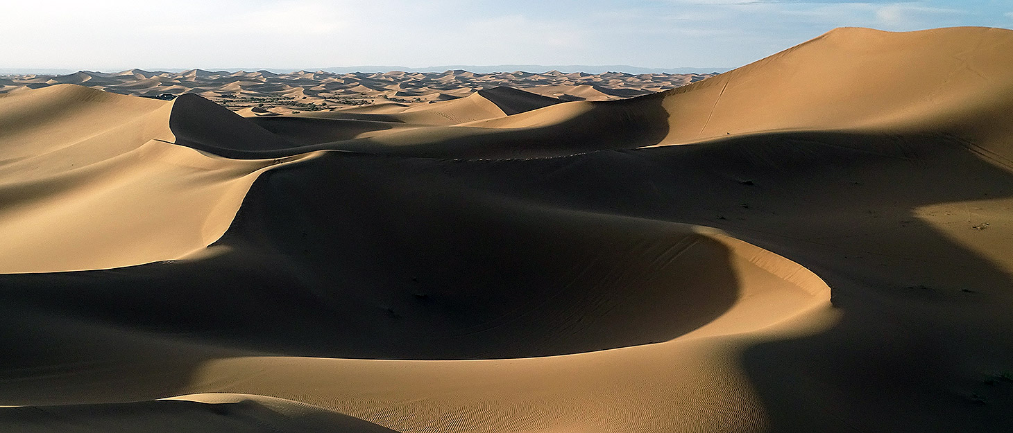 Dünen in der Sahara, Marokko