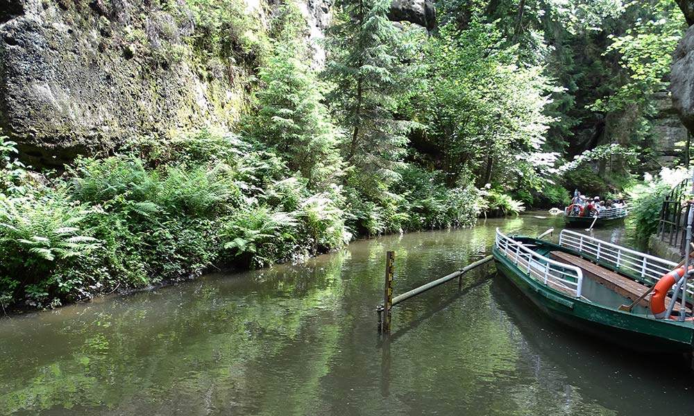 Kahn in der Klamm