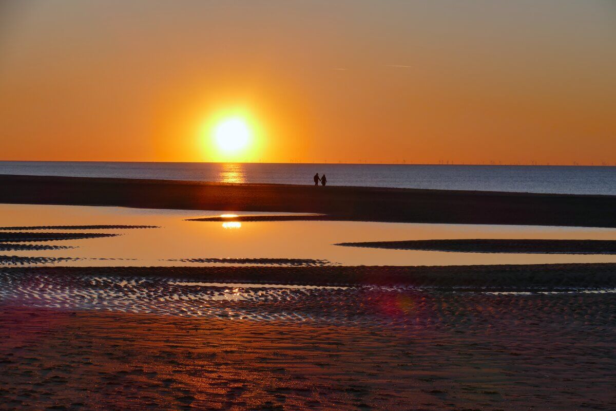 Sonnenuntergang am Meer