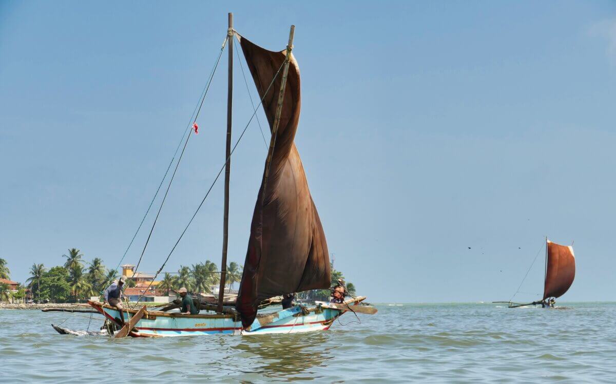 Segelboote auf dem Meer