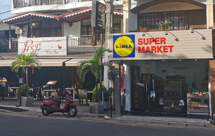 Supermarkt Lidll mit zwei L