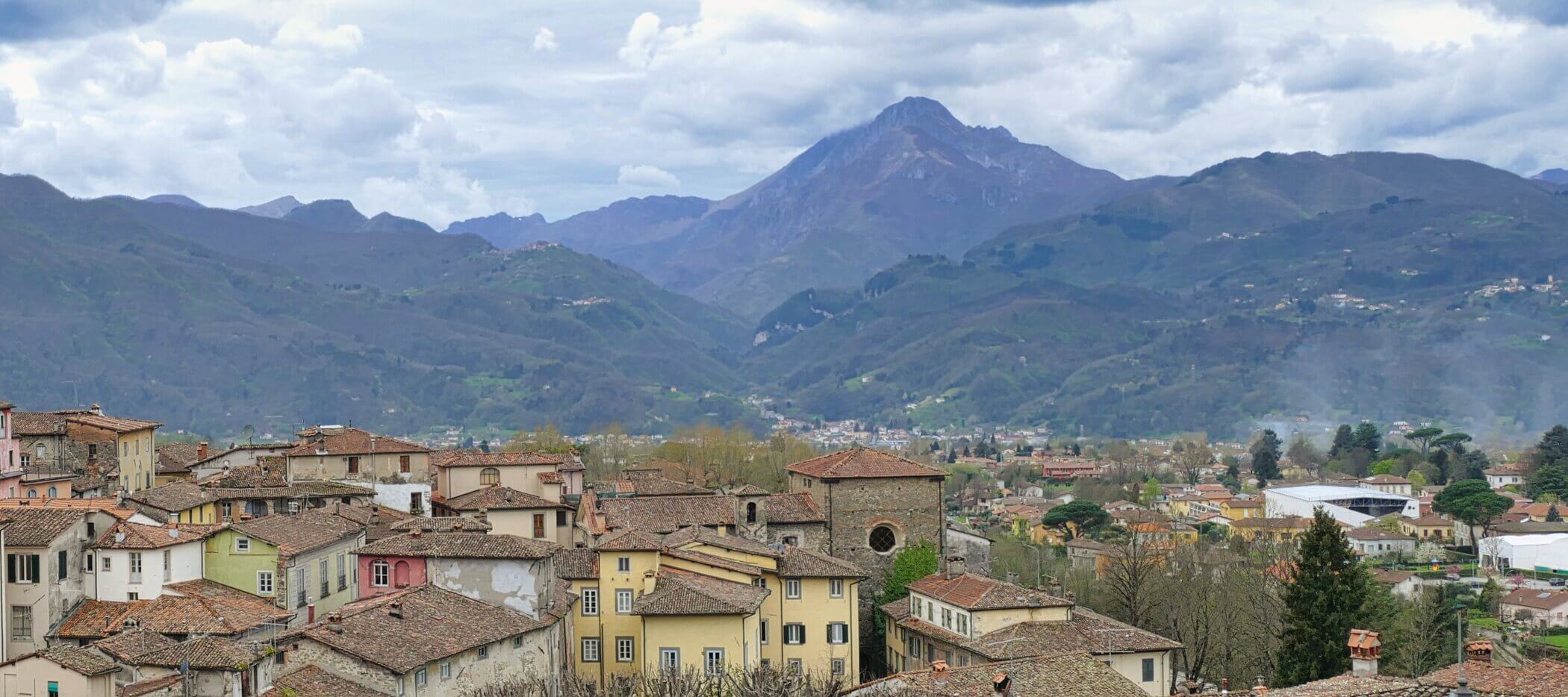 Blich in die Berge der Garfagnana